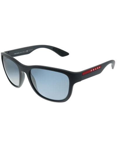 prada linea rossa blue|prada linea rossa sunglass hut.